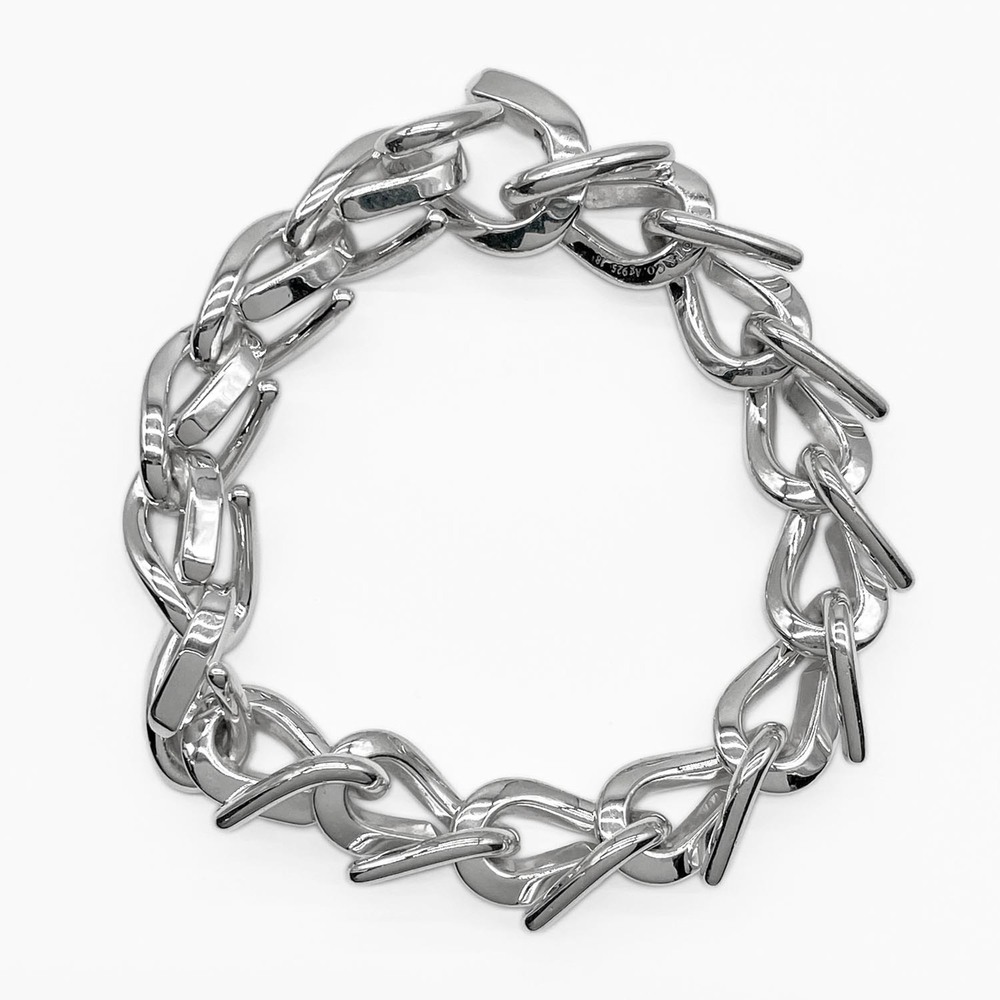 TIFFANY Silver Charm Bracelet